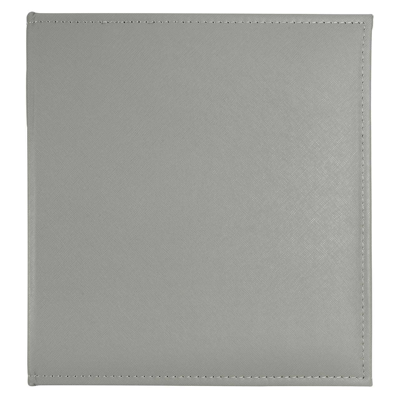 Gray Saffiano D-Ring Scrapbook Album by Recollections&#xAE;